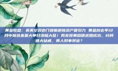 黄金收盘：英美空袭也门提振避险资产吸引力 黄金创去年12月中旬以来最大单日涨幅大瓜！网友曝黄晓明求婚成功，叶柯晒大钻戒，两人好事将近？