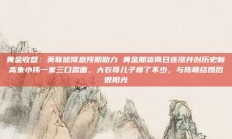 黄金收盘：美联储降息预期助力 黄金期货两日连涨并创历史新高朱小伟一家三口露面，大衣哥儿子瘦了不少，与陈萌结婚后很阳光