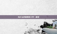 为什么印度股市十年一直涨