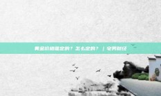 黄金价格谁定的？怎么定的？｜宅男财经