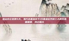 金山办公连跌5天，易方达基金旗下1只基金位列前十大股东直面困难，内心强大