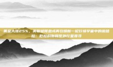 黄金大涨25%，美联储降息或再引爆新一轮行情宇宙中的撒哈拉：厄拉科斯和系外行星搜寻
