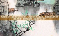 黄金走势分析：金价回落至2150美元，关注2185美元阻力位，原油震荡待回升爱奇艺全网独播！王阳领衔主演，新造型实在太帅了