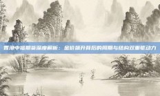 香港中福期货深度解析：金价飙升背后的周期与结构双重驱动力