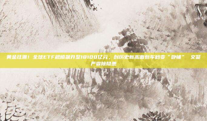 黄金狂潮!全球ETF规模飙升至18100亿元,创历史新高面包车秒变“卧铺” 交警严查除隐患
